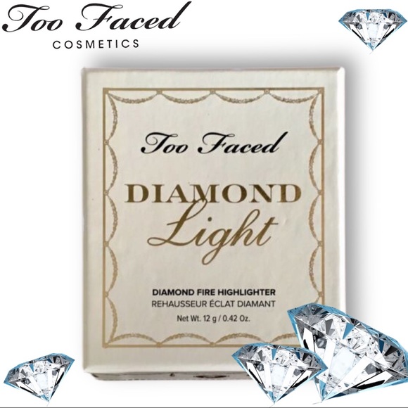TOO FACED DIAMOND LIGHT HIGHLIGHTER “CANARY” & LIP - Picture 2 of 15